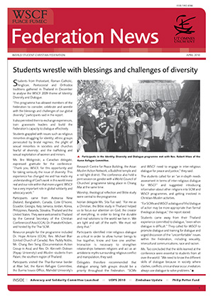 WSCF Federation News 2010 Apr